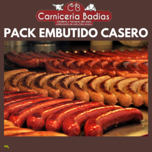 Pack embutido casero