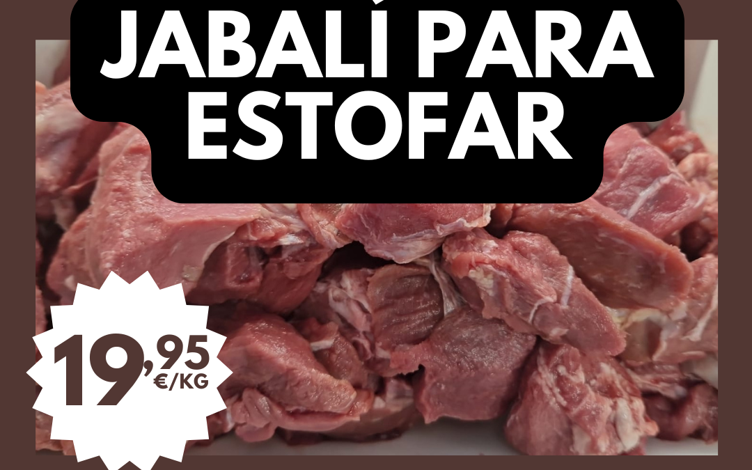 Carne de Jabalí para guiso